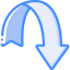 Down arrow icon 64x64