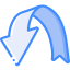 Down arrow icon 64x64