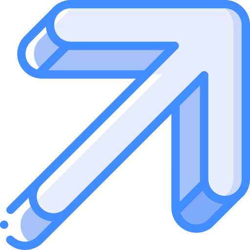 Diagonal arrow 상