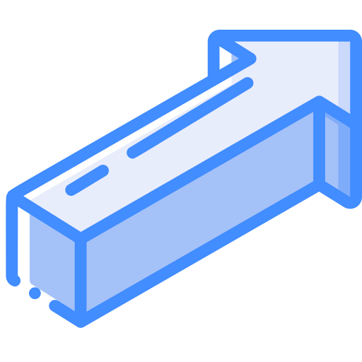 Diagonal arrow biểu tượng