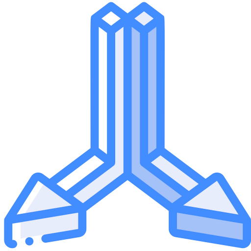 Double arrow icon