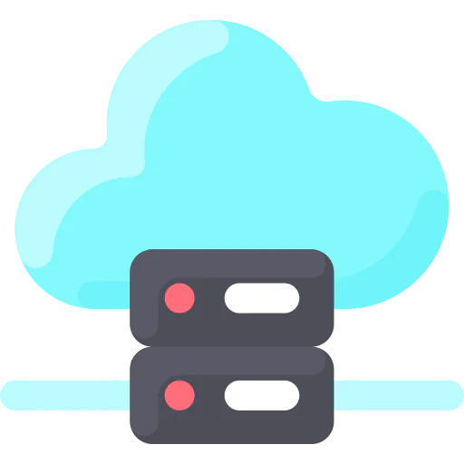 Cloud storage icon