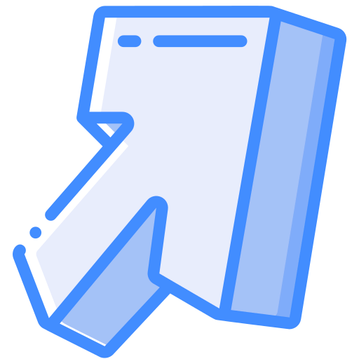 Diagonal arrow icon