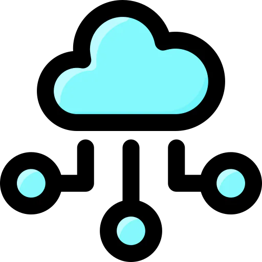 Cloud storage icon