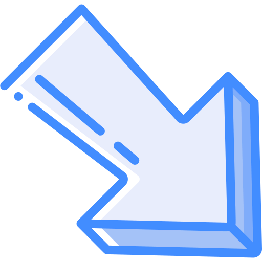 Diagonal arrow icon