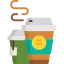 Hot drinks icon 64x64