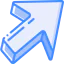 Diagonal arrow ícone 64x64