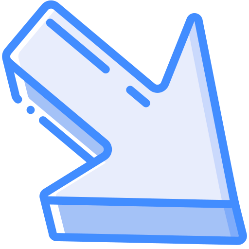 Diagonal arrow 상