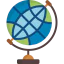 Earth globe icon 64x64