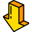 Down arrow icon 64x64