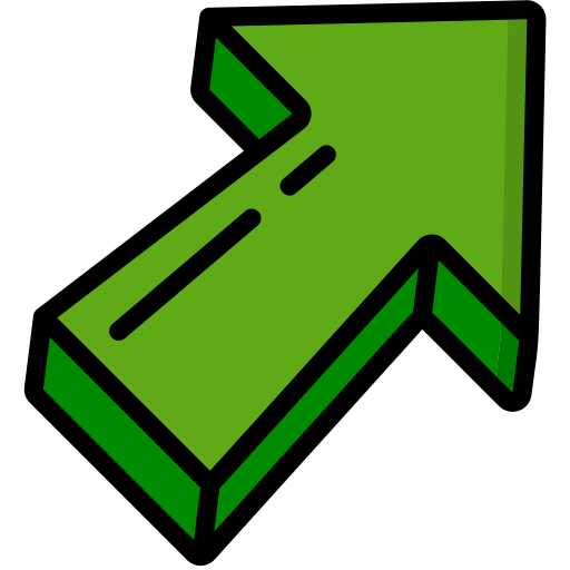 Diagonal arrow icon