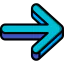 Right arrow icon 64x64