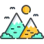 Mountain アイコン 64x64