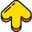 Up arrow icon 64x64