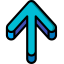 Up arrow icon 64x64
