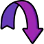 Down arrow icon 64x64