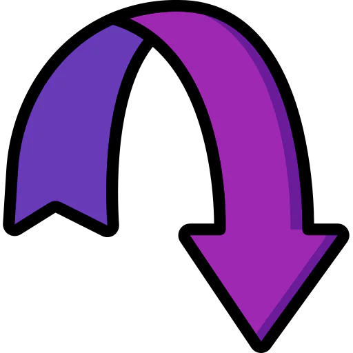 Down arrow icon