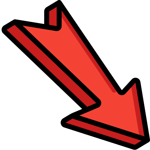 Diagonal arrow icon