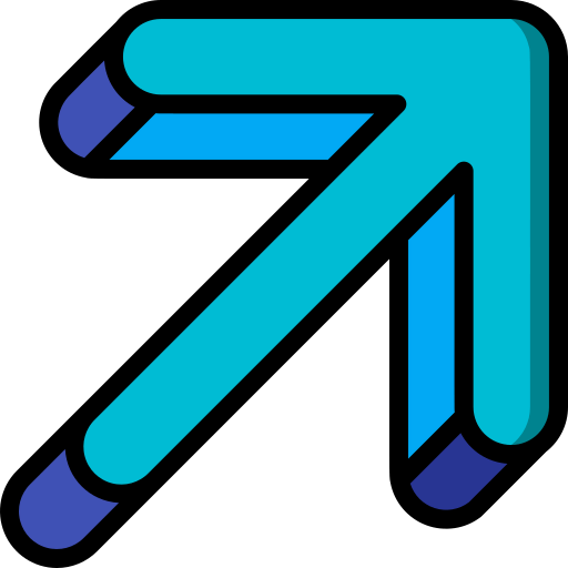 Diagonal arrow icon