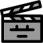 Clapperboard icon 64x64