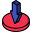 Down arrow 图标 64x64
