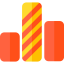 Bar chart icon 64x64