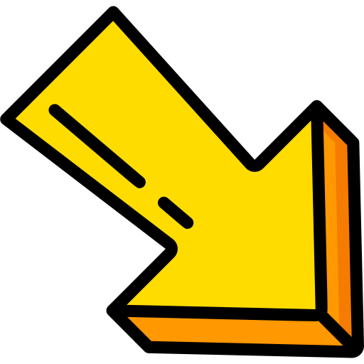 Diagonal arrow icon