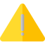 Warning icon 64x64