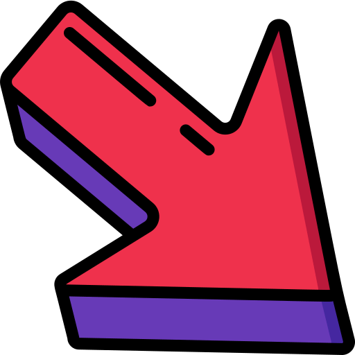 Diagonal arrow icon