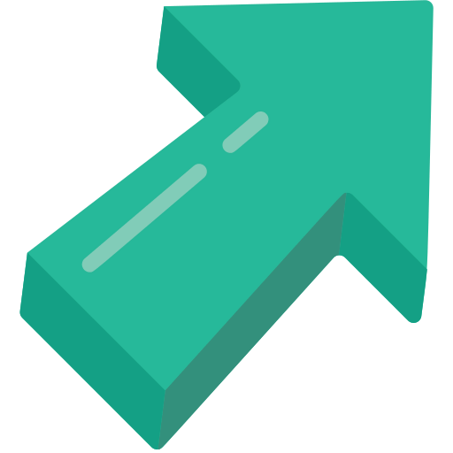 Diagonal arrow 图标