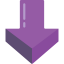 Down arrow アイコン 64x64