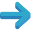 Right arrow アイコン 64x64