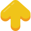Up arrow アイコン 64x64