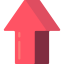 Up arrow アイコン 64x64