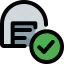 Tick mark icon 64x64