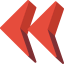 Left arrow アイコン 64x64