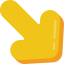 Diagonal arrow アイコン 64x64