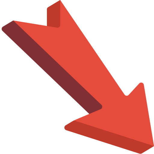 Diagonal arrow 상
