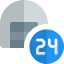 Open 24 hours ícone 64x64