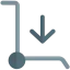 Down arrow ícone 64x64