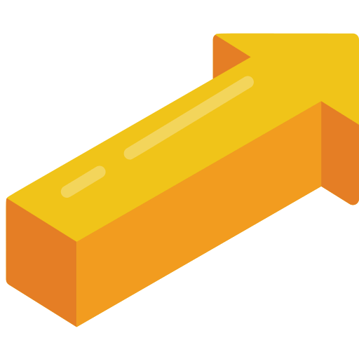 Diagonal arrow icon