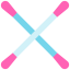 Cotton swabs icon 64x64