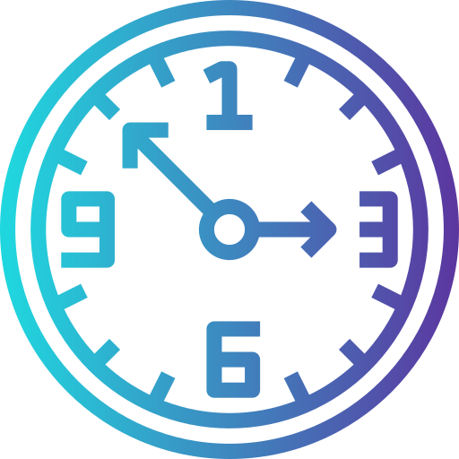 Wall clock icon