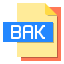 Bak file 图标 64x64