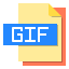 Gif file 图标 64x64