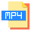 Mp4 file іконка 64x64