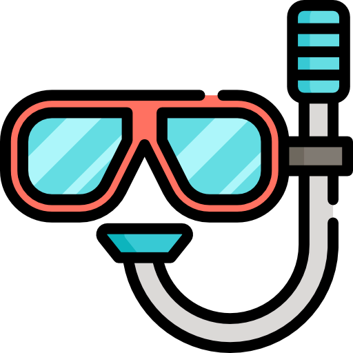 Diving mask icon