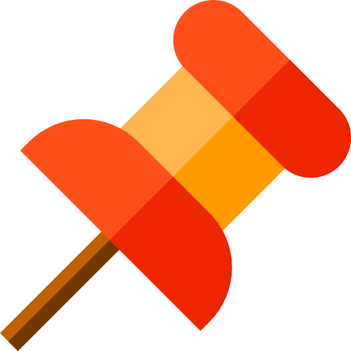 Push pin biểu tượng