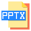 Pptx file Ikona 64x64