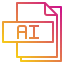 Ai file 图标 64x64